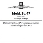 Datatilsynets årsmelding 2012